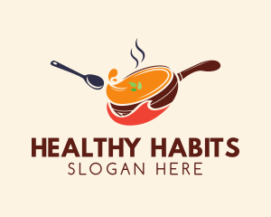 Healthy Vegan Soup Restaurant logo design