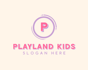 Toddler Children Daycare logo design