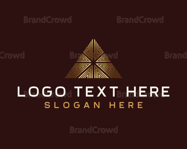 Triangle Pyramid Premium Logo