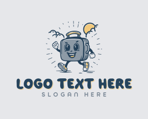 Luggage - Adventure Luggage Traveler logo design