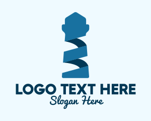 Lighthouse - Blue Ribbon Lighthouse logo design