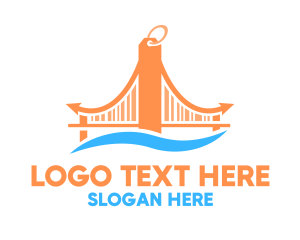 San Francisco - Price Tag Bridge logo design