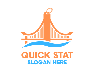 Stat - Price Tag Bridge logo design