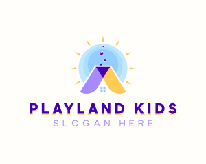 Childcare Preschool Kindergarten logo design