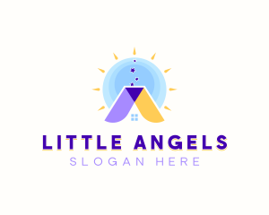 Childcare - Childcare Preschool Kindergarten logo design