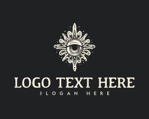 Symbolic - Bohemian Spiritual Eye logo design