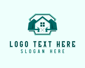 Remodeling - Handyman Maintenance Repair logo design