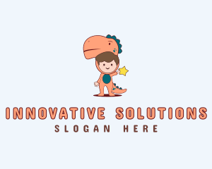 Dinosaur Kids Learning Center Logo