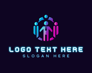 Unity - People Employee Organization logo design