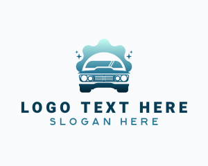 Cleaning - Car Auto Wash logo design