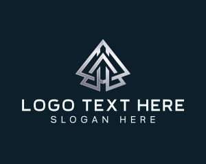 Modern - Professional Industrial Pyramid logo design