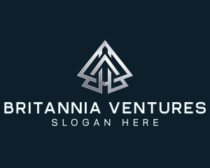 Professional Industrial Pyramid logo design