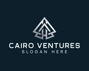 Professional Industrial Pyramid logo design