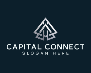 Professional Industrial Pyramid logo design