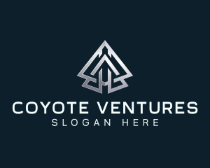 Professional Industrial Pyramid logo design