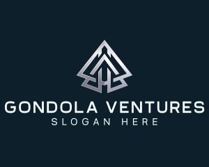 Professional Industrial Pyramid logo design