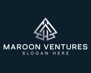 Professional Industrial Pyramid logo design