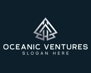 Professional Industrial Pyramid logo design