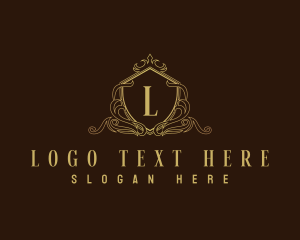 Luxury - Decorative Luxury Shield logo design