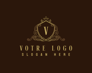 Vip - Decorative Luxury Shield logo design