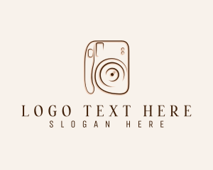 Vlogging - Camera Film Photography logo design