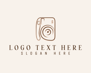 Dslr - Camera Film Photography logo design