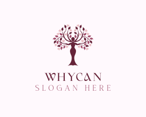 Woman Organic Beauty Logo