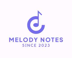 Notes - Music Note Composer logo design