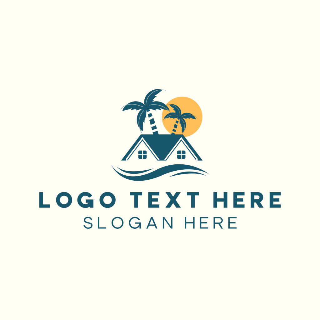 Tropical Roof Island Resort Logo | BrandCrowd Logo Maker