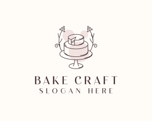 Sweet Wedding Cake logo design