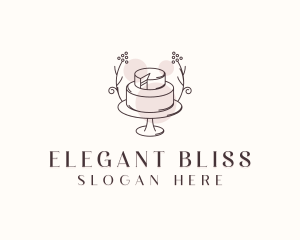 Sweet Wedding Cake logo design