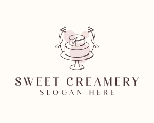 Sweet Wedding Cake logo design