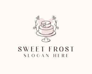 Sweet Wedding Cake logo design