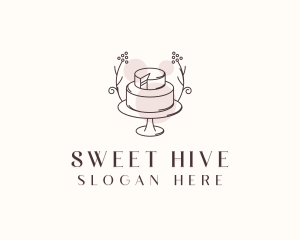 Sweet Wedding Cake logo design