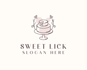 Sweet Wedding Cake logo design