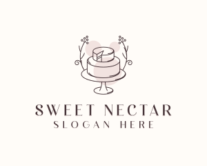 Sweet Wedding Cake logo design