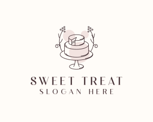 Sweet Wedding Cake logo design