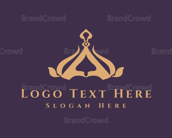 Deluxe Gold Crown Logo