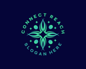 Outreach - Dream People Community logo design