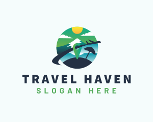 Destination - Tourism Travel Destination logo design