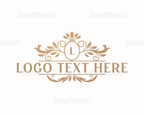 Stylish Floral Garden Logo