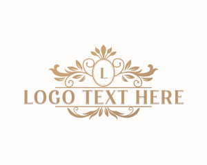 Stylish Floral Garden Logo