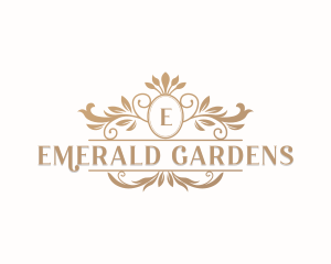 Stylish Floral Garden logo design