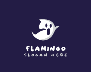 Horror - Halloween Cartoon Ghost logo design