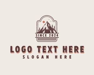 Outdoor - Mountaineer Outdoor Travel logo design