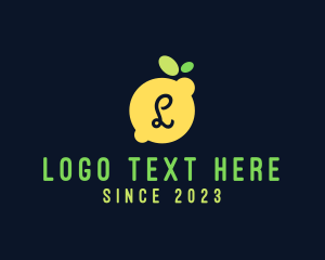 Minimalist - Lemon Citrus Juice Bar logo design