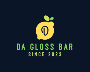 Lemon Citrus Juice Bar logo design