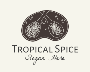 Herbs Spices Badge logo design