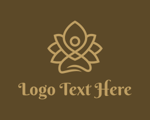 Meditation - Healthy Yoga Wellness logo design