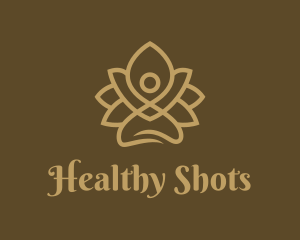 Healthy Yoga Wellness  logo design